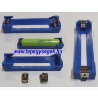 18650 Li-Ion párhuzamos kötésű akkumulátor tartók, keretek