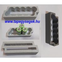 18650 Li-Ion akkumulátor tartók, keretek