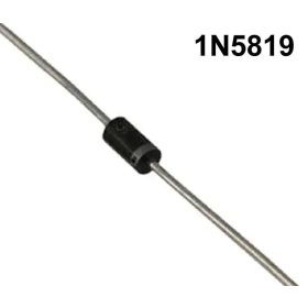 Schottky dióda (SB140) 1N5819  1A/40V KAPHATÓ !!!!!
