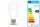LED lámpa E27 (8,5Watt/200°) A60 - meleg fehér 806 lumen !!!! KAPHATÓ !!!!!!!