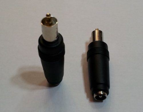 DC átalakító adapter 7,7mm belül 2,5mm mono jack dugó - 5,5/2,1 aljzat KAPHATÓ !!!!!