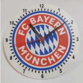   Egyedi falióra FC Bayern München 175mm, óraszerkezettel. KAPHATÓ !!!