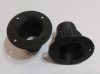   Reflexcső 60x70mm fekete 4db furattal az előlapon RENDELÉSRE !!!!!!!
