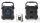 Bluetooth® Party hangfal 13 óra, 5 W, Media lejátszás: AUX, USB, Hordozó fogantyú, Fekete (SPBT1003BK) Bemutató darab doboz nélkül !!!