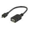   USB 2.0 A – mikro B OTG adat kábel 0.20 m (VLMP60515B0.20) RENDELÉSRE !!!!! 2-3 munkanap