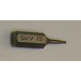 Torx bit fej T-5