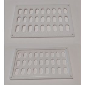   Fali tároló, modulosan építhető, fali panel 132x85x6mm (Fanni fal 001) KAPHATÓ !!!!!!