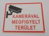 Kamerával megfigyelt terület 170x130mm KAPHATÓ !!!!!!