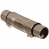 3 pólusú XLR aljzat - 3 pólusú XLR aljzat (toldó adapter XLR-3F3F) RENDELÉSRE !!!!! 3-4 munkanap