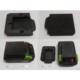   Akkumulátor sín LUX-TOOLS 20V, 2db érintkező saruval KAPHATÓ !!!!!!!