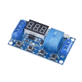   LED kijelzős időzíthető relé modul DC5-30V/ AC DC 1-230V kapcsolható KAPHATÓ !!!!!!!