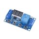 LED kijelzős időzíthető relé modul DC5-30V/ AC DC 1-230V kapcsolható KAPHATÓ !!!!!!!