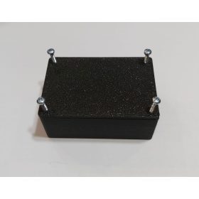   Műszerdoboz műanyag 60x40x25mm fekete csavarokkal KAPHATÓ !!!!!!!