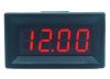   Piros Mini Digitális feszültségmérő 0-100V (3 vezetékes, 4 digites) RENDELÉS ALATT !!!!!