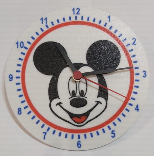 Egyedi falióra Mickey Mouse 175mm, óraszerkezettel. KAPHATÓ !!!