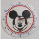 Egyedi falióra Mickey Mouse 175mm, óraszerkezettel. KAPHATÓ !!!