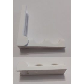   Kihajtható fali akasztó, műanyag, 60mm verzó 2 KAPHATÓ !!!!!