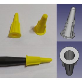   Univerzális, sziló kinyomó csőrhöz végzáró kupak, beszáradás védelemhez KAPHATÓ !!!!!!!