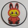 Poháralátét, műanyag mosható, 90x2mm (0046) PIROS KAPHATÓ !!!!