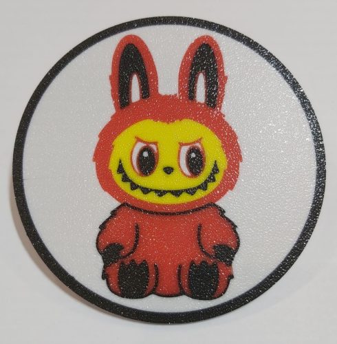 Poháralátét, műanyag mosható, 90x2mm (0046) PIROS KAPHATÓ !!!!