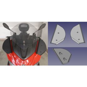 Gilera Nexus robogó légterelő, jobb, bal, fekete