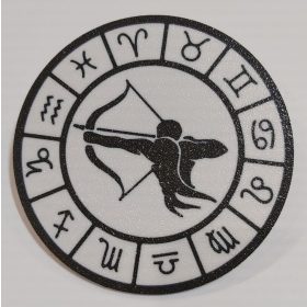   Poháralátét, műanyag mosható, 90x2mm (0030) NYILAS KAPHATÓ !!!!!