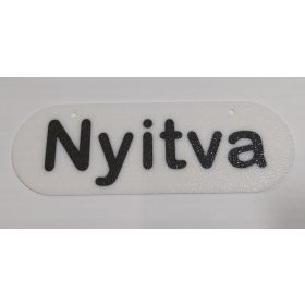 Nyitva tábla 120x40mm KAPHATÓ !!!!!!