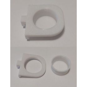   Fali tároló, modulosan építhető, fali panelhez kör alakú tálka 25mm (Fanni fal 040) KAPHATÓ !!!!!!