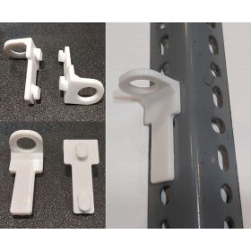   Dexion polcrendszerhez szerszámtároló, 2mm vastagságú oszlophoz, csavarhúzó tartó 16,5mm lyukkal KAPHATÓ !!!!!!