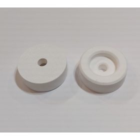  Kislemezhez (45 RPM) illesztő adapter korong 38mm, kör fehér KAPHATÓ !!!!!!! 