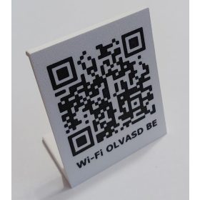   QR-kódos Wi-Fi adattábla, gyors hálózati csatlakozáshoz KAPHATÓ !!!!!