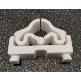   Fali tároló, modulosan építhető, fali panelhez nyitható falikar 20-as, 21-22mm átmérőjű tárgyakhoz (Fanni fal 080) KAPHATÓ !!!!!!