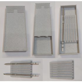   Doboz csúszótetős 160x70x18mm T12 pákahegy tartóval 6db hegy számára KAPHATÓ !!!!!!