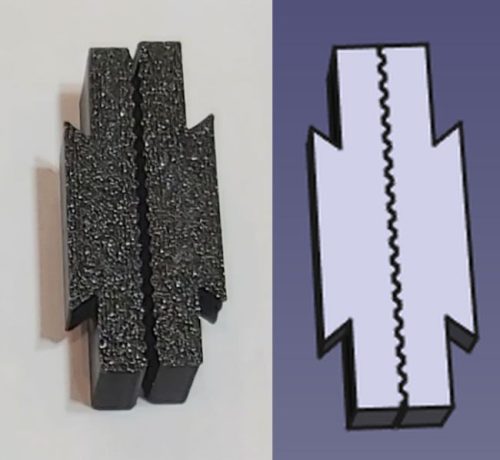 Műanyag rugós szorító csipeszhez, egyenes, 42mm szoritópofa betét, párban, UV álló KAPHATÓ !!!!