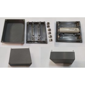   21700 Li-Ion 3db-os akkumulátor tartó, dobozos kivitel 100x87x31mm KAPHATÓ !!!!!!!!