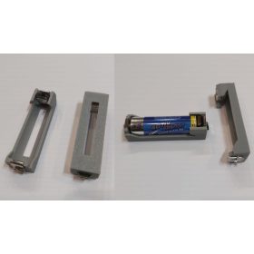   Erősített elemtartó 1db AA méretű 1,5V-os elemekhez, 1,2V-os akkumulátorokhoz KAPHATÓ !!!!!!! 