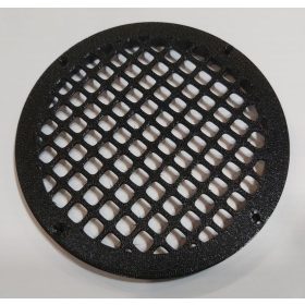   Hangszóró rács, fekete, 130mm hangszóróhoz. KAPHATÓ !!!!!!!