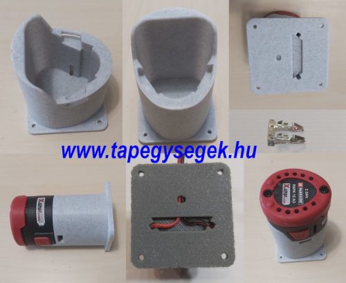 Akkumulátor aljzat Parkside X12V, 2db érintkező saruval KAPHATÓ !!!!!!!