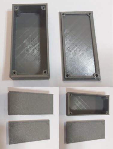 Műszerdoboz műanyag 79x39x24mm összepattintható csavarok nélkül KAPHATÓ !!!!!!!!