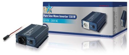 Inverter Tiszta szinuszos 12 VDC AC 230 V 300/150 W (PIPS15012) RENDELÉSRE !!!!!!