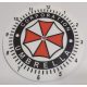 Egyedi falióra Umbrella corporation 175mm, óratartó házzal, óraszerkezet nélkül. KAPHATÓ !!!