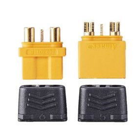   Amass ICX301 csatlakozó pár szigetelő véggel (1db aljzat 3pin + 1db dugó 3pin 30A) RENDELÉSRE !!!!!