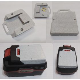   Akkumulátor sín Parkside XS20V, 2db érintkező saruval Márvány KAPHATÓ !!!!!!!