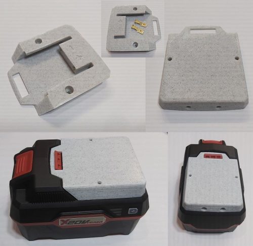 Akkumulátor sín Parkside XS20V, 2db érintkező saruval Márvány KAPHATÓ !!!!!!!