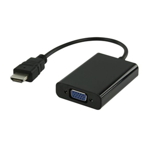 HDMI - VGA átalakító + 3.5mm jack csatlakozó (CCGP34900BK02) KAPHATÓ !!!!!!