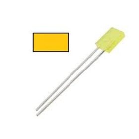 2x5mm Sárga LED színezett KAPHATÓ !!!!!!