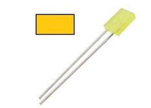 2x5mm Sárga LED színezett KAPHATÓ !!!!!!