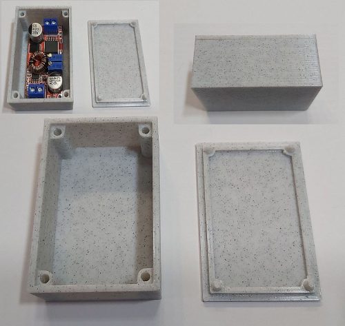 Műszerdoboz műanyag 60x40x24mm KAPHATÓ !!!!!!!