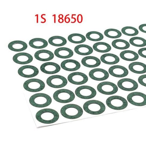 Li-ion 18650 pozitív oldali öntapadós szigetelő gyűrű KAPHATÓ !!!!!!