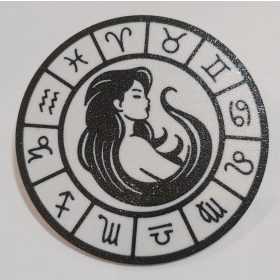   Poháralátét, műanyag mosható, 90x2mm (0027) SZŰZ KAPHATÓ !!!!!